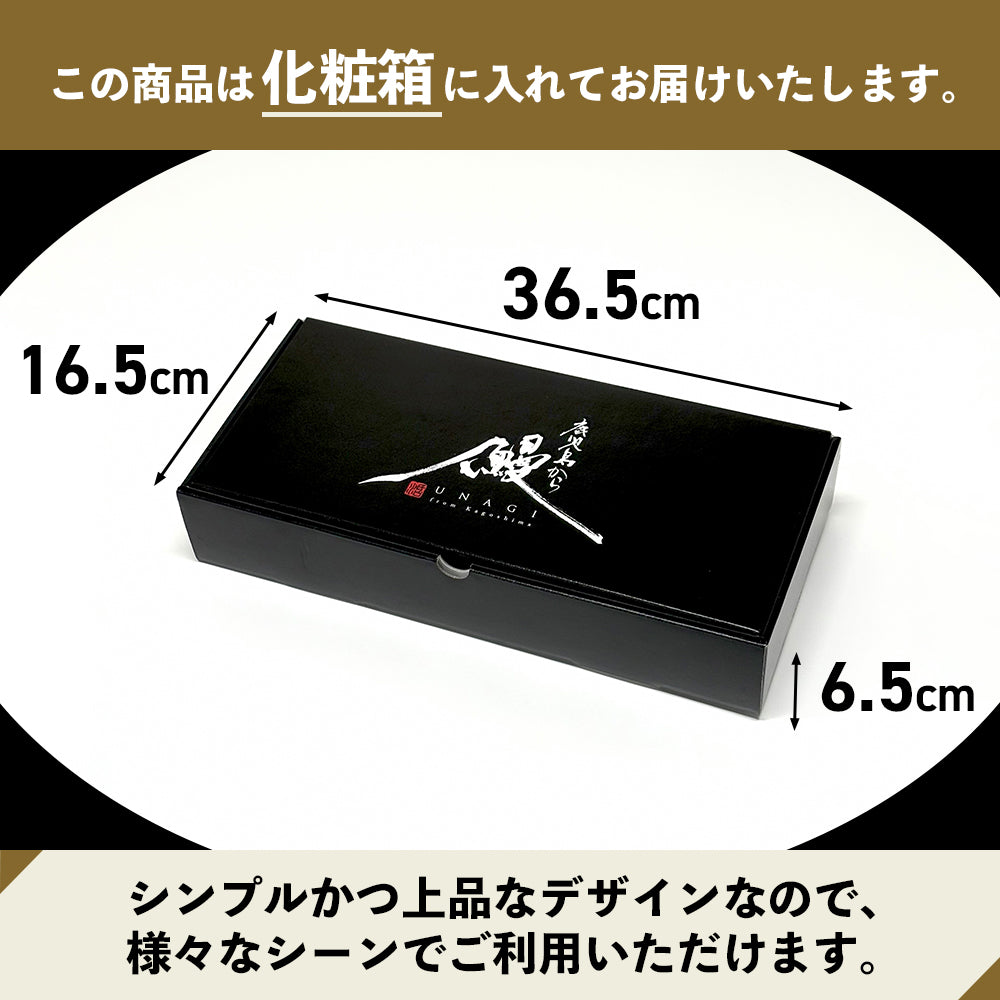 鹿児島県産 うなぎ長蒲焼【大】 2尾セット【0001ST】